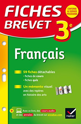 Fiches Brevet Français 3e